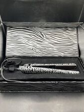 Mica Beauty Cosmetics Zebra Print 1.25” Hair Straightener NEW for sale  Shipping to South Africa