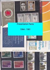 Presentation packs 1964 for sale  NEWPORT PAGNELL