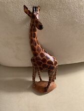 Wooden carved giraffe for sale  Sarasota