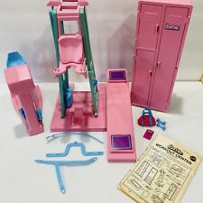 Vintage Mattel 1984 Barbie Workout Center Gym Exercise Equipment #7975  READ, used for sale  Shipping to South Africa