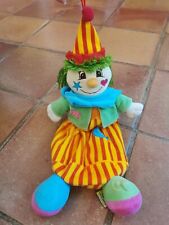 Peluche clown multicolore d'occasion  Élancourt