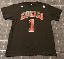 Usado, Camiseta Derrick Rose Chicago Bulls Adidas Player - Masculina Grande comprar usado  Enviando para Brazil