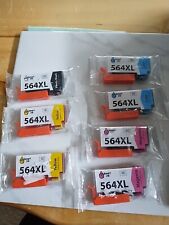 Smart Ink Compatible Ink Cartridges  564XL  High Yield 7 pk. Exp ?, used for sale  Shipping to South Africa