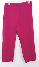 Usado, Calça cropped Talbots rosa escuro bolsos feminina tamanho 24W usada  comprar usado  Enviando para Brazil