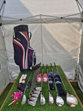 Used, Ladies Cleveland Bloom Golf Club Set & Cart Bag - Ladies Flex Shafts - RH for sale  Shipping to South Africa