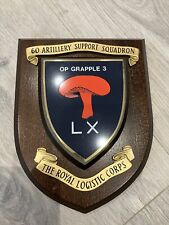royal logistic corps plaque for sale  TRANENT
