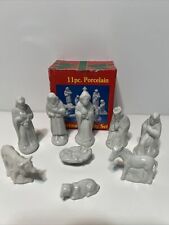 Porcelain christmas nativity for sale  Greenwood