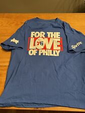 Camiseta For The Love of Philly 76ers Sixers NBA Playoffs Talla XL Azul Sprite Logotipo segunda mano  Embacar hacia Argentina