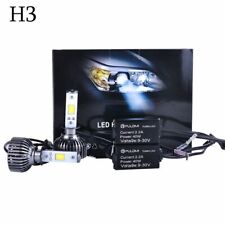 7200LM 80W H3 COB LED Lámpara Faros Kits Bombillas de Coche 6000k Blanco Actualización A segunda mano  Embacar hacia Argentina