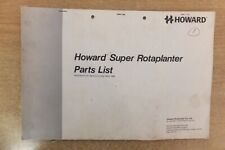 Howard super rotaplanter for sale  BRIDPORT