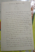 1885 lettre manuscrite d'occasion  Lamalou-les-Bains