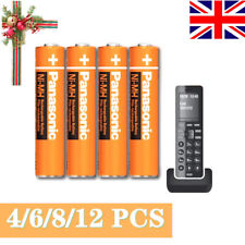 Batería recargable Panasonic 550mAh AAA NI-MH 1.2V teléfonos inalámbricos baterías segunda mano  Embacar hacia Argentina