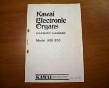 Usado, KAWAI E-500 (K)E-500 Original Service Manual repair - Schematic Diagrams -Schema segunda mano  Embacar hacia Argentina