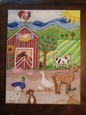 Farm animals art for sale  Woodstock
