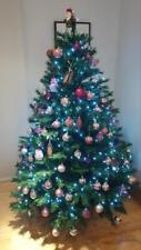 Large Artificial Christmas Tree, Glencoe Spruce, Green Not Prelit, used for sale  RUGBY