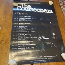 Courteeners hand signed for sale  GUISBOROUGH