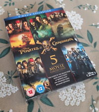 Piratas do Caribe 1-5 Cinco Coleção de Filmes Blu-Ray Conjunto COMO NOVO comprar usado  Enviando para Brazil