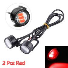 2 peças luz de circulação diurna vermelha para motocicleta olho de águia LED lâmpada de flash estroboscópico reverso comprar usado  Enviando para Brazil