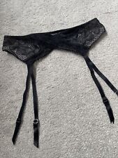 Black lace suspender for sale  STANFORD-LE-HOPE