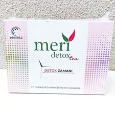 Meri Detox Tea 60 Pieces 1 Month Use Diet Herbal Slimming All Natural, used for sale  Shipping to South Africa