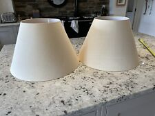 Pair silk lampshades for sale  PLYMOUTH