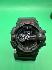 Usado, Casio G-Shock GA-400HR caixa de aço preta com preto e vermelho 5398 antimagnético comprar usado  Enviando para Brazil