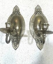 2 wall sconces candles for sale  Virginia Beach