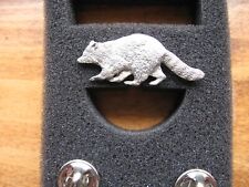 Raccoon pewter broach for sale  Clinton