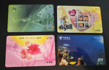 Cartões telefônicos CHINA - 4 x Y5/10/50 cartões diferentes comprar usado  Enviando para Brazil