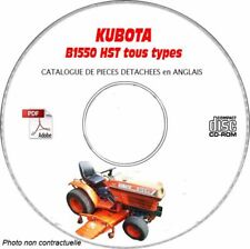 Occasion, B1550HST - Catalogue Pieces CDROM KUBOTA Anglais Expédition - --, Support - CD- d'occasion  France