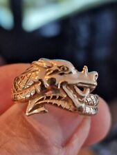 9ct gold dragon for sale  BEXHILL-ON-SEA