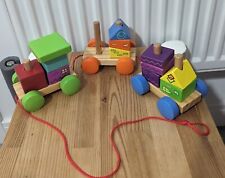 Wooden stacking block for sale  LONDON