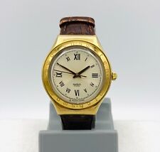 Usado, Vintage Swatch Irony AG 1996 Relógio Masculino Quartzo Analógico Mostrador Branco Fabricado na Suíça comprar usado  Enviando para Brazil