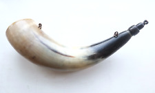 Antique powder horn for sale  Shipping to Ireland