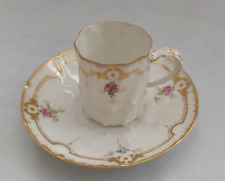 porcelaine limoges tasse or d'occasion  Sainte-Suzanne