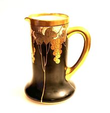Used, Rare Estate Limoges France Gold/Black/Green Pitcher/Tankard 1890-1900 Signed for sale  Shipping to South Africa
