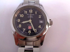 Bucherer Relógio Masculino Militar Suíço Data Automático Mostrador Preto 25 Joias Aço Inoxidável comprar usado  Enviando para Brazil