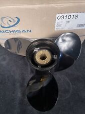 Hélice Michigan Mercury, Force, Chrysler, Mariner Boat 10-1/4" x 14P comprar usado  Enviando para Brazil