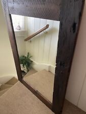 rustic mirror large for sale  WARE