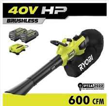 Used, Ryobi 40V Brushless Leaf Blower - Green/Black (RY404150VNM) for sale  Shipping to South Africa