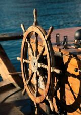 Ship wheel wooden for sale  Fairfield