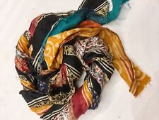 Used, Sari silk ribbon strips/ raw edge saree lots/ dreamcatcher/tassels/ weaving SL15 for sale  Shipping to South Africa