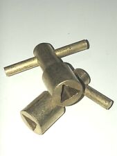 Two solid brass for sale  YEOVIL