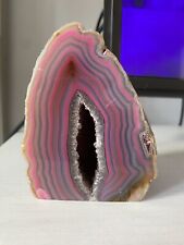 Dyed pink agate for sale  PETERBOROUGH