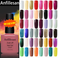 Verniz para unhas Anfillesan 72 cores esmalte em gel base UV LED top coat comprar usado  Enviando para Brazil