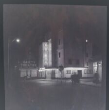 1950'S FILM NEGATIVE GAIETY THEATRE AYR AT NIGHT JACK MILROY SCOTTISH COMEDIAN for sale  DUNFERMLINE