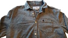 Camisa masculina de malha PENGUIN cinza manga longa tamanho médio slim fit herança comprar usado  Enviando para Brazil