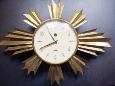starburst wall clock for sale  TUNBRIDGE WELLS