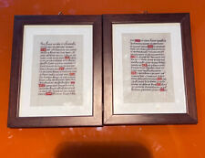 Coppia antichi manoscritto usato  Fabriano
