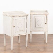 Pair white painted for sale  Round Top